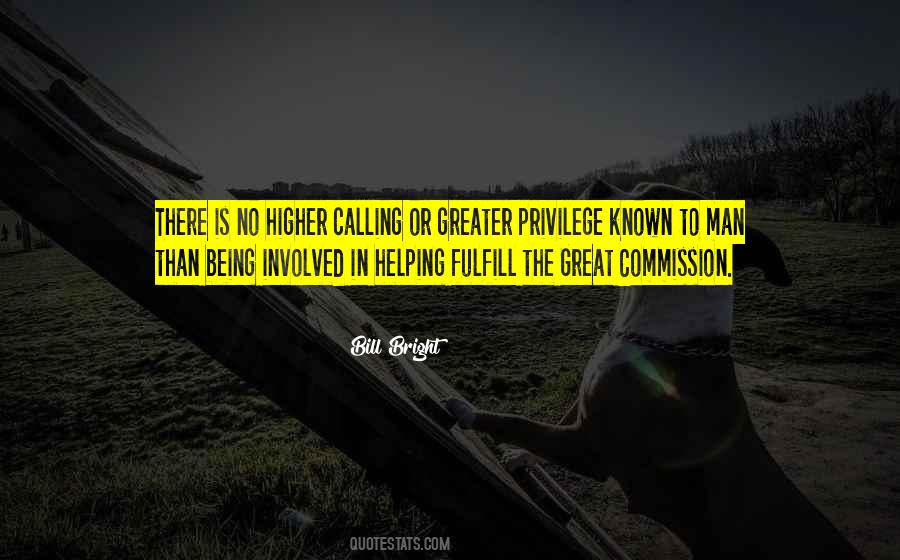 Quotes About A Higher Calling #383794