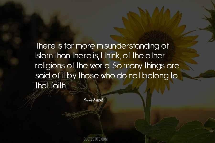 Religions Of The World Quotes #1714950