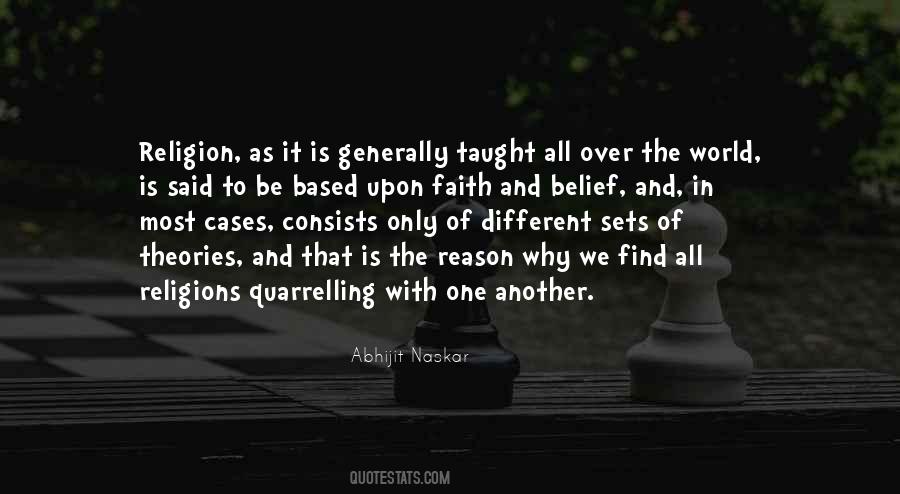 Religions Of The World Quotes #464516