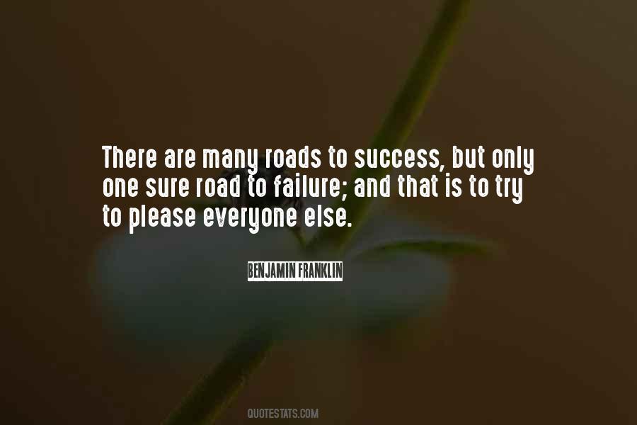 Quotes About Road To Success #135476