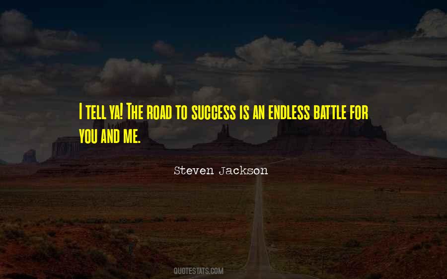 Quotes About Road To Success #71191