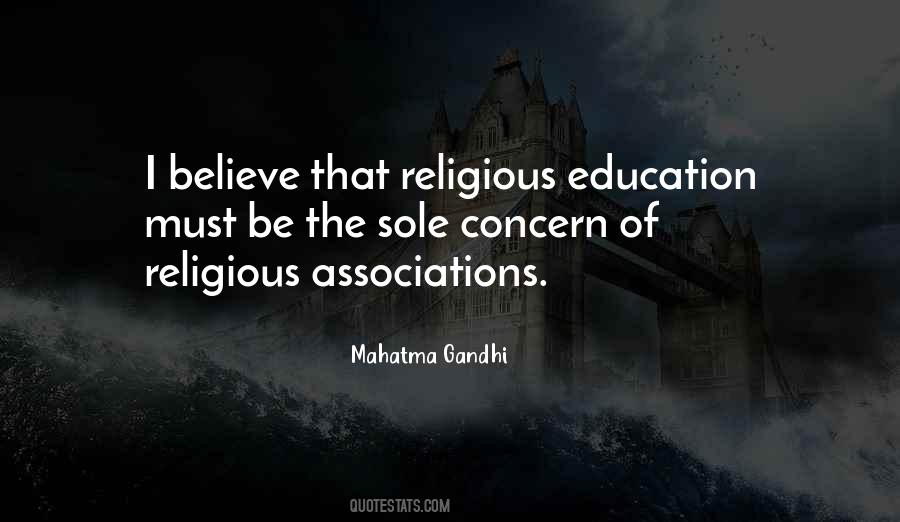 Quotes About Religious Education #1432489