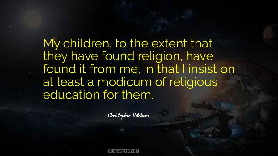 Quotes About Religious Education #1813872