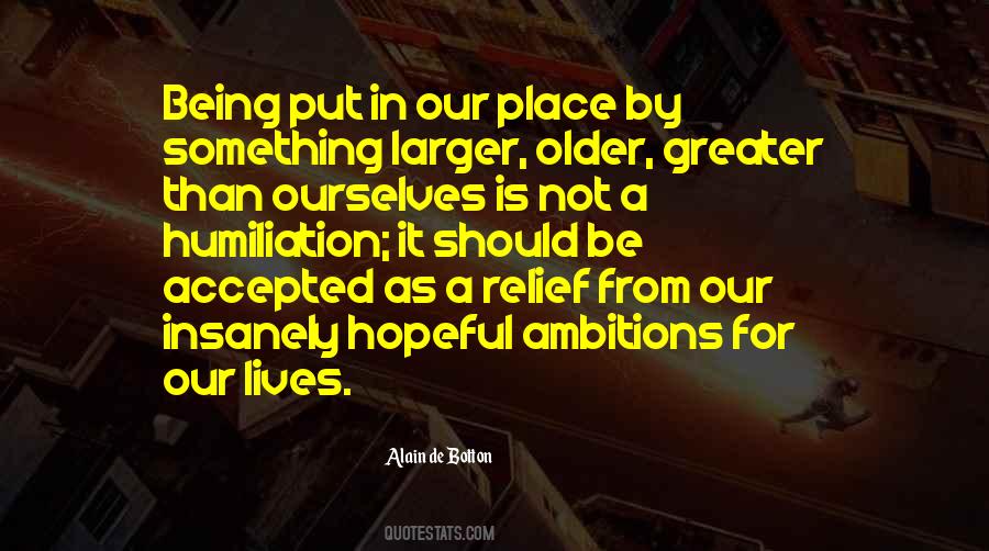 Quotes About Hopes And Ambitions #128253