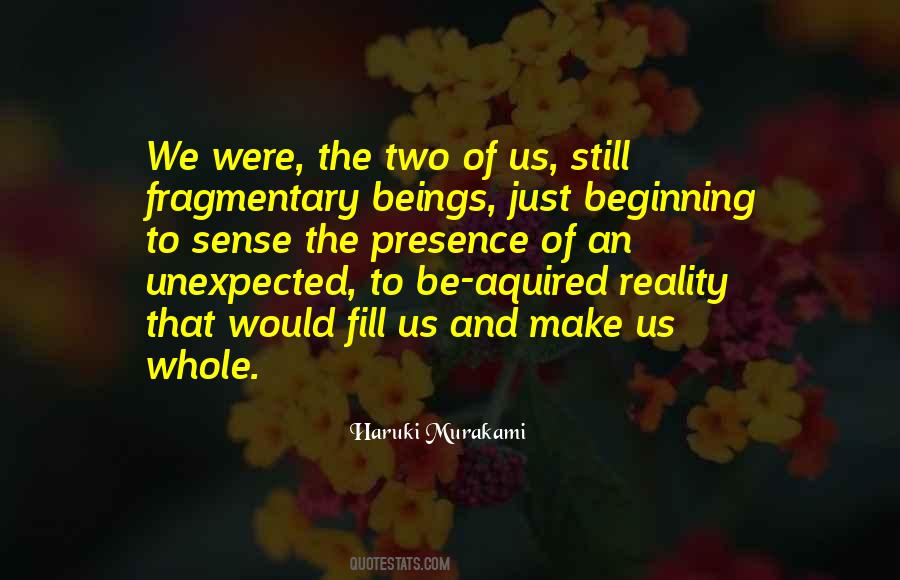 Quotes About Just The Two Of Us #471006