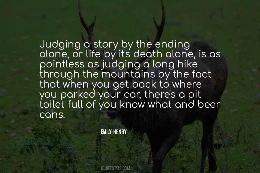 Quotes About Ending Up Alone #295152