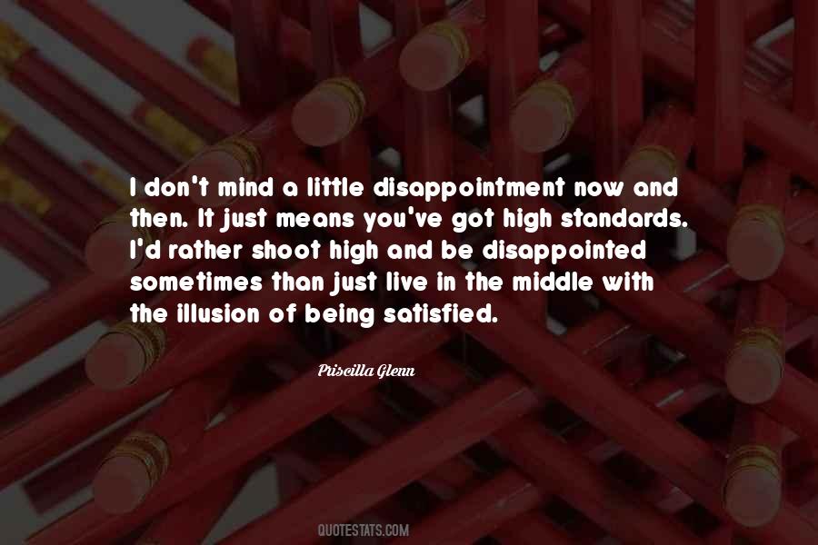 Being Disappointed Quotes #1302225