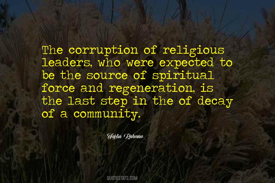 Quotes About Religious Corruption #318049
