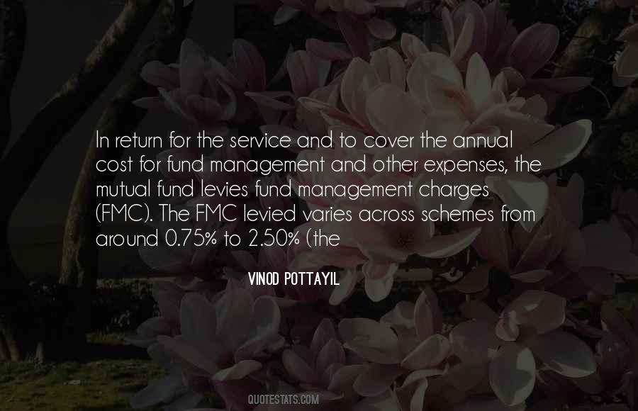 Quotes About Cost Management #1844951