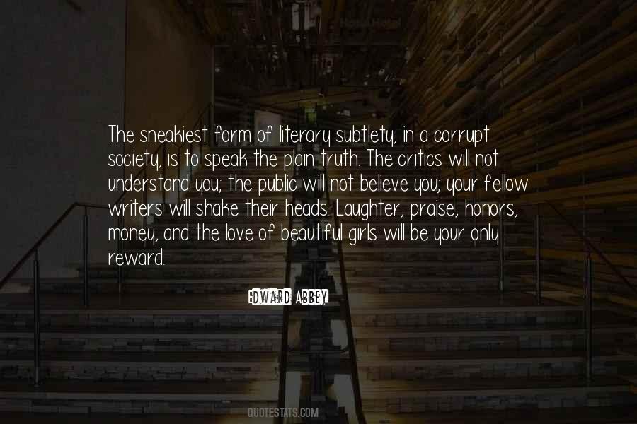 Quotes About Writers And Critics #1031008