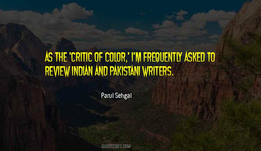 Quotes About Writers And Critics #1512947