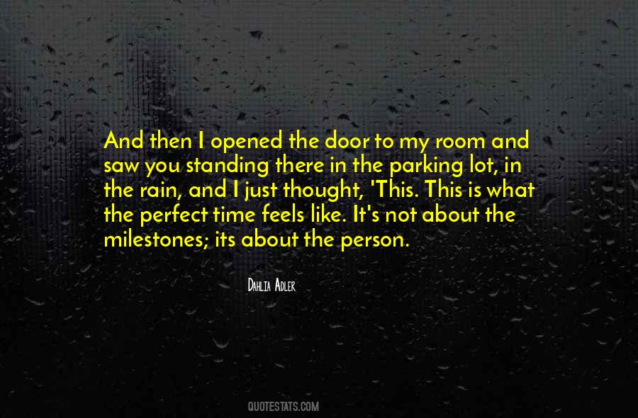 Quotes About Standing In The Rain #102492