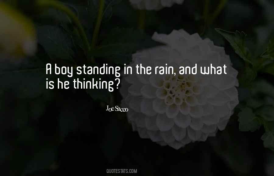 Quotes About Standing In The Rain #1689571