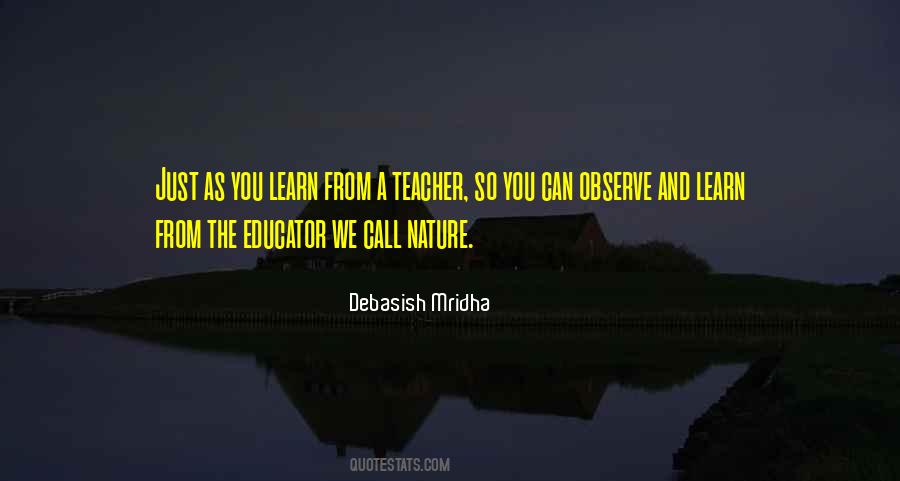 Just Observe Quotes #1216664