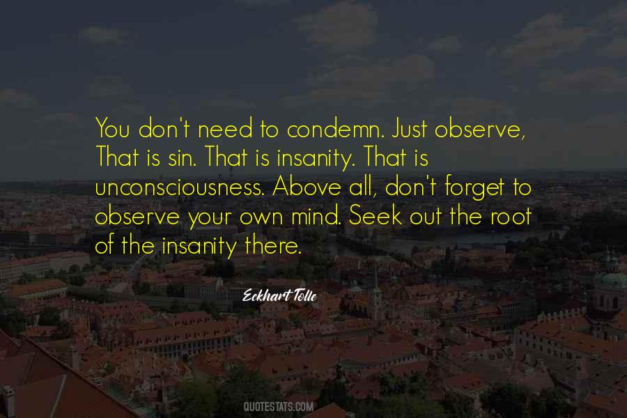 Just Observe Quotes #1402356