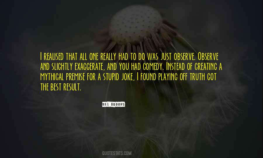 Just Observe Quotes #881438