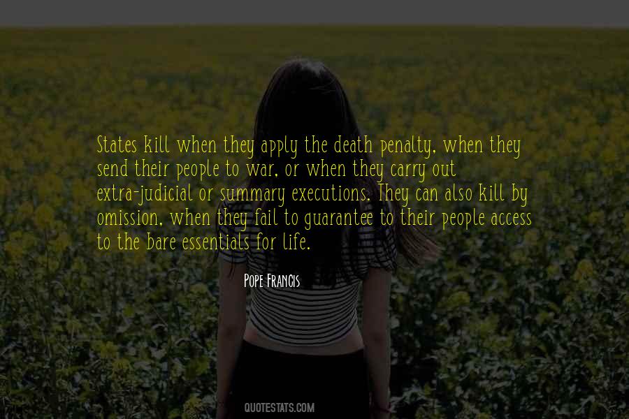 Quotes About Death Penalty #1373798