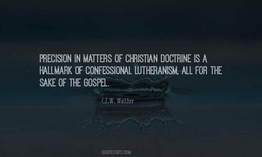 Quotes About Christian Doctrine #273886