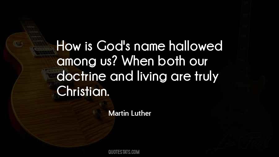 Quotes About Christian Doctrine #899276