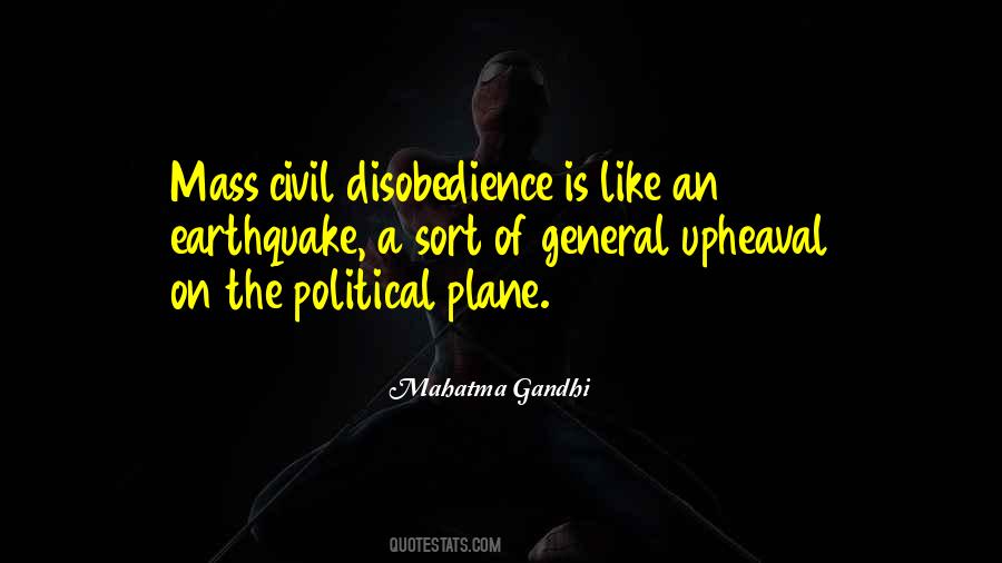Political Upheaval Quotes #1078446