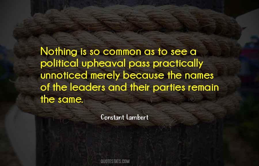 Political Upheaval Quotes #1575732