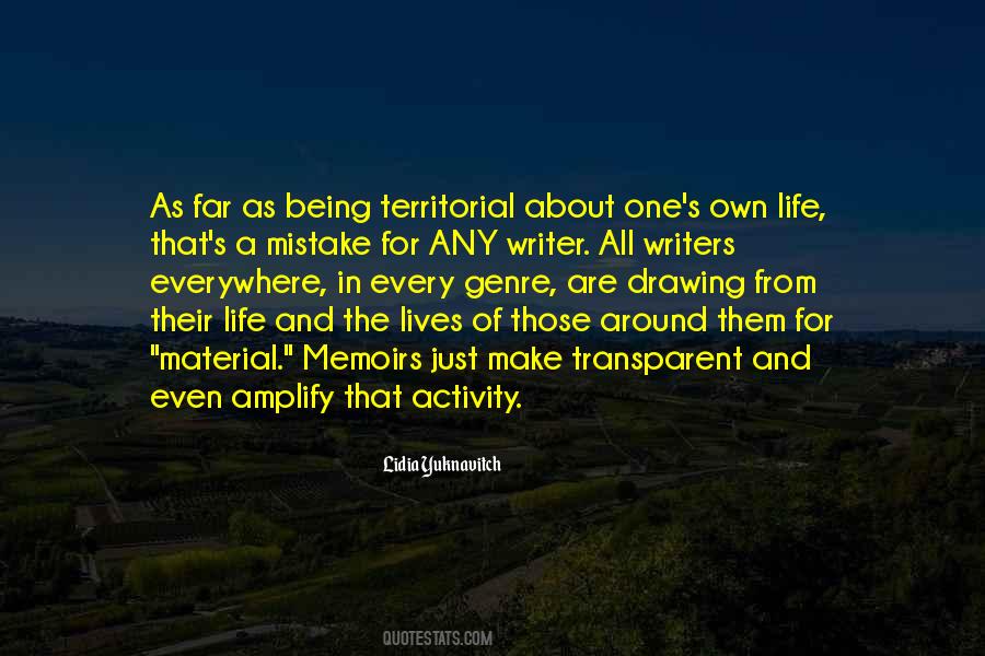 Life Transparent Quotes #1822589