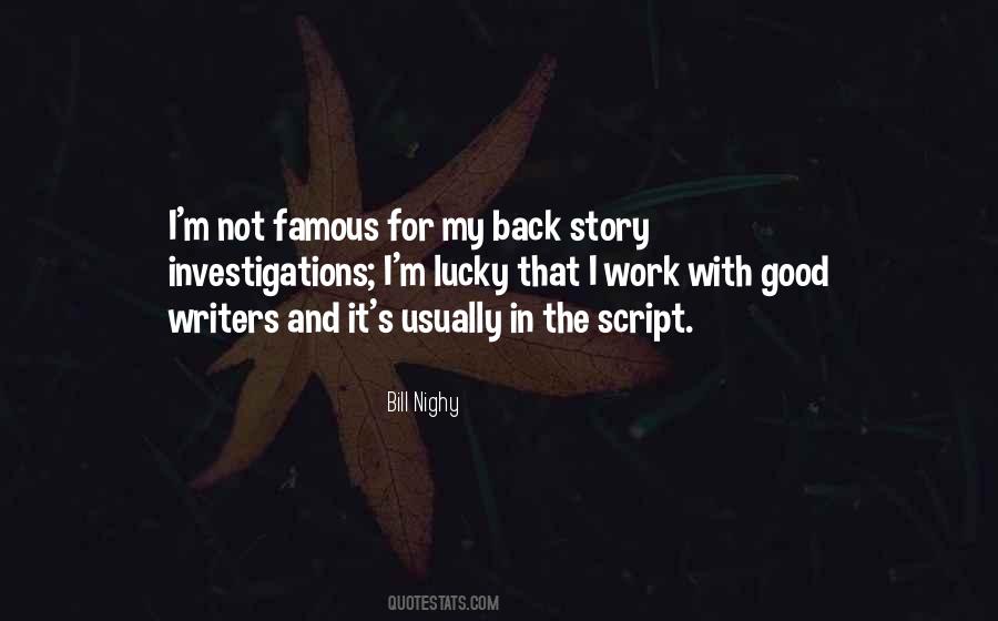 Quotes About Script Writers #814143