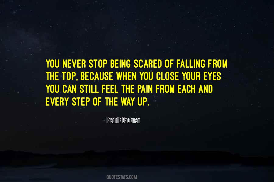 Quotes About Being Scared #1292810