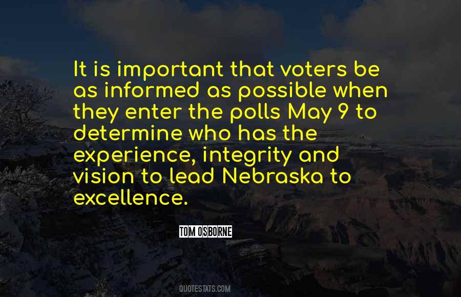 Quotes About Informed Voters #532091