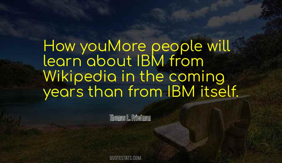 Quotes About Ibm #408315