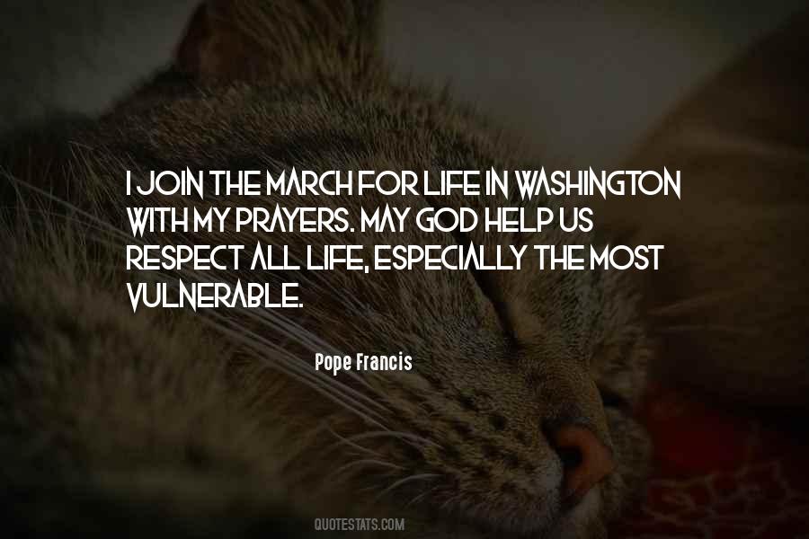 Quotes About March For Life #1638692