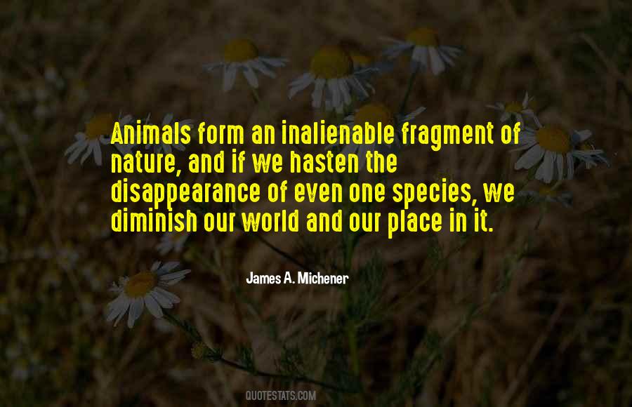 Quotes About Nature And Animals #22011