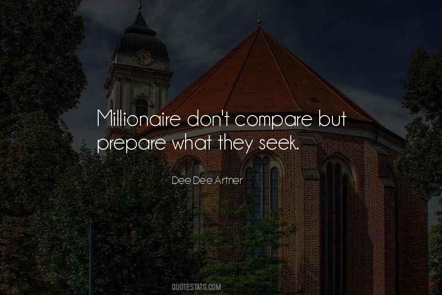Millionaire Focus Quotes #30041