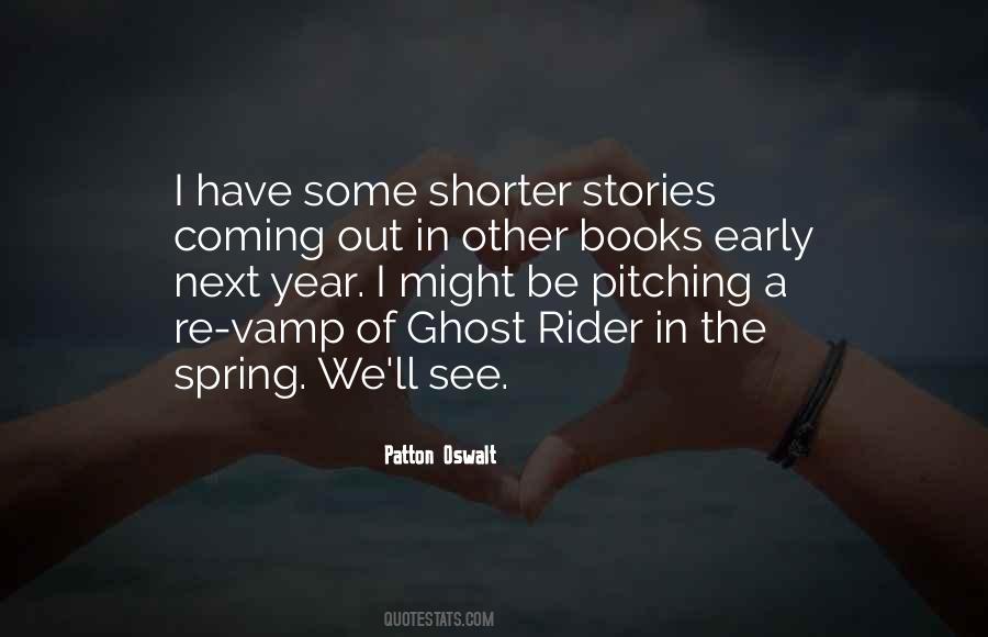 Quotes About Ghost Stories #1243925