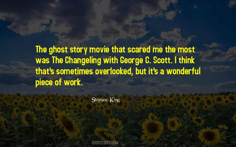 Quotes About Ghost Stories #1594850