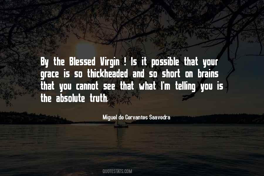 Blessed Virgin Quotes #1186713