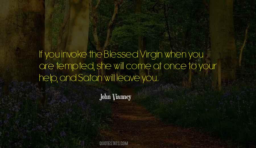 Blessed Virgin Quotes #151094