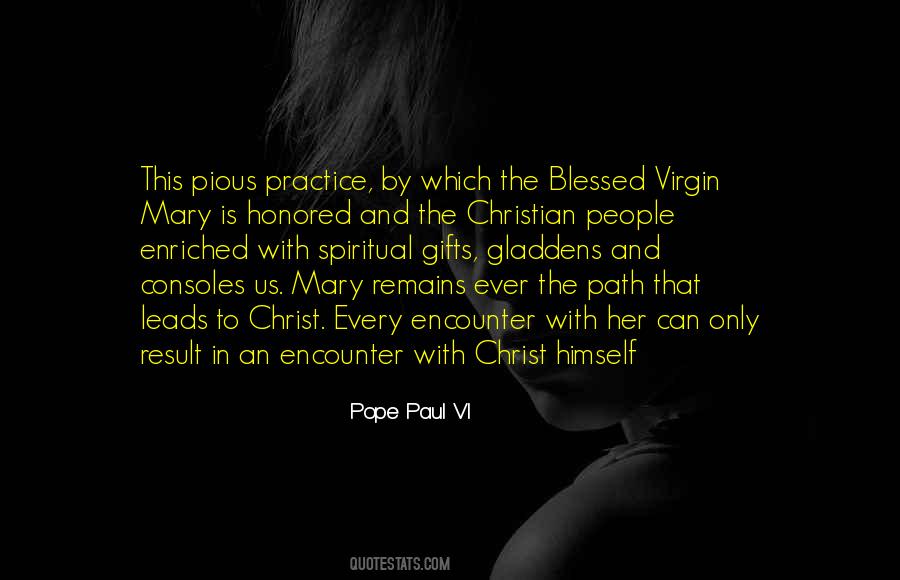 Blessed Virgin Quotes #1756750