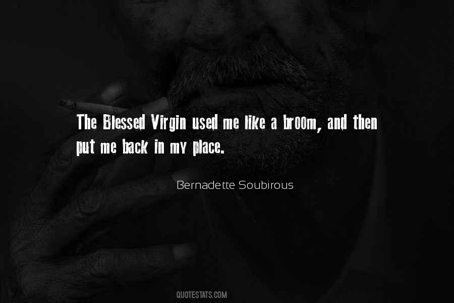 Blessed Virgin Quotes #1841045