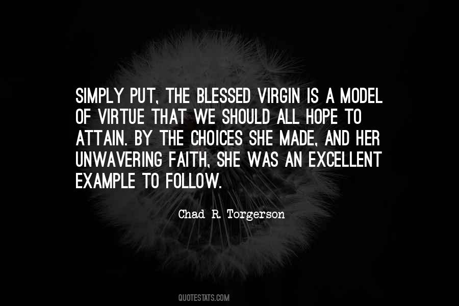 Blessed Virgin Quotes #814733