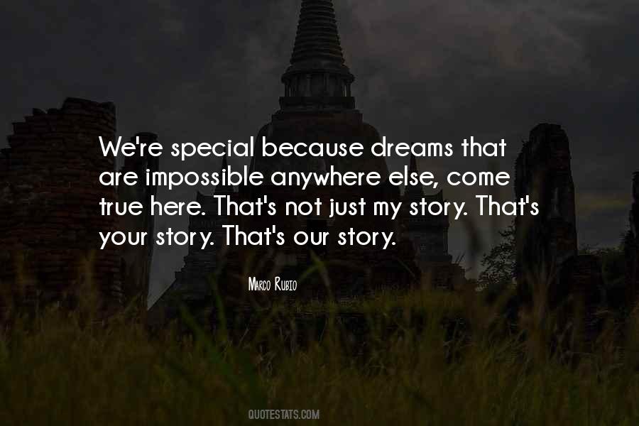 Quotes About Our Story #334558