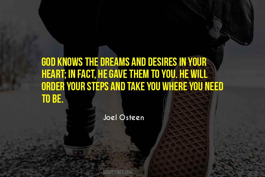 Quotes About Order My Steps #809065