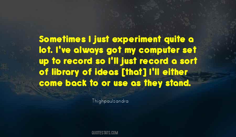 Library Use Quotes #1570262