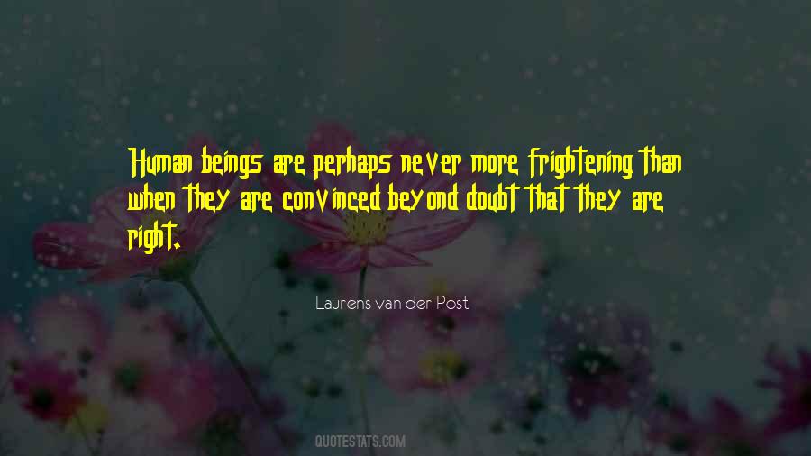 Quotes About Frightening #1264518