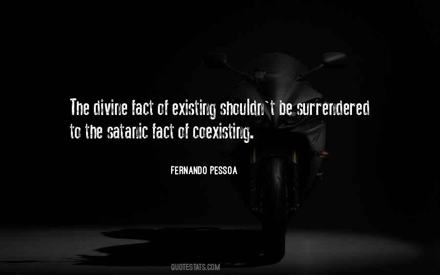 Quotes About Coexisting #53502