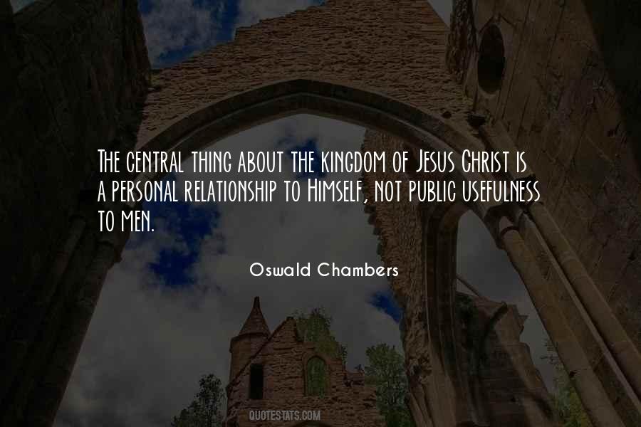 Quotes About Personal Relationship With Christ #1744356