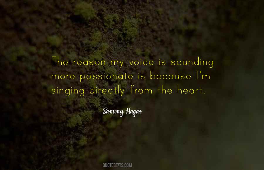 Quotes About Singing Voice #188132
