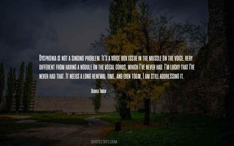 Quotes About Singing Voice #257051