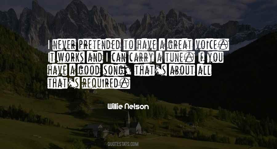 Quotes About Singing Voice #270487