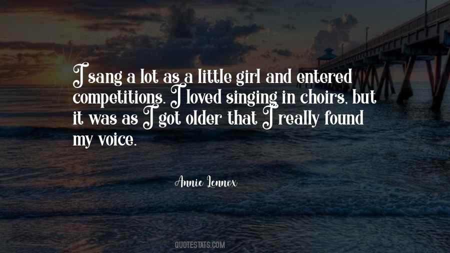 Quotes About Singing Voice #449719